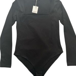 Women's Square Neck Long Sleeve Bodysuit